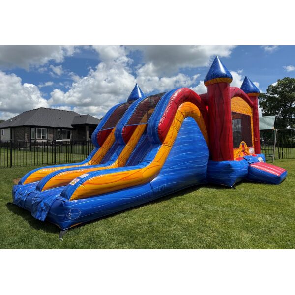 Double Lane 7' High Platform Wet Combo